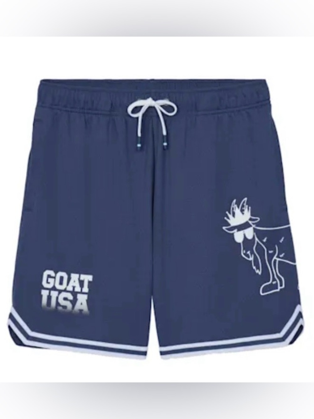 NWT: GOAT USA Kid’s Mesh Shorts, Blue YOUTH MEDIUM (8)